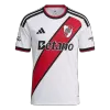 Men Fan 26/27 River Plate Home Soccer Jersey Short Sleeve White - bestfootballkits