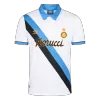 Men Retro Fan Version 94/95 Inter Milan Away Soccer Jersey Short Sleeve White - bestfootballkits