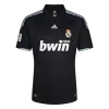 Men Retro Fan Version 09/10 Real Mardid Away Soccer Jersey Black - bestfootballkits