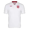 Men Retro Fan Version 2012 England Home Soccer Jersey White - bestfootballkits