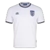 Men Retro Fan Version 2000 England Home Soccer Jersey White - bestfootballkits