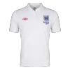 Men Retro Fan Version 2010 England Home Soccer Jersey White - bestfootballkits