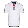 Men Retro Fan Version 2004 England Home Soccer Jersey White - bestfootballkits