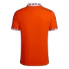 Men Retro Fan Version 1996 Netherlands Home Soccer Jersey Orange - bestfootballkits