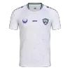 Men Fan Uzbekistan Away Soccer Jersey World Cup 2026 White - bestfootballkits