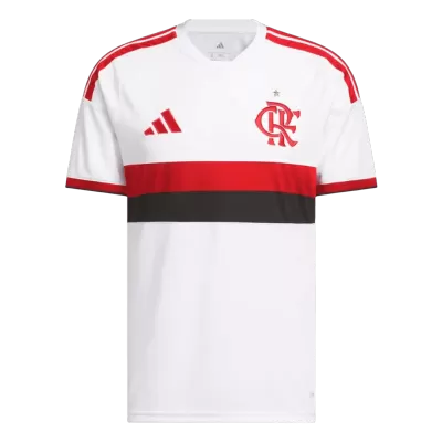 Men Fan Version 26/27 CR Flamengo Away Soccer Jersey White - bestfootballkits