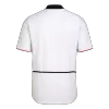Men Retro Fan Version 02/03 Manchester United Away Soccer Jersey White - bestfootballkits