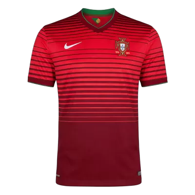 Men Retro Fan Version 2014 Portugal Special Soccer Jersey Red - bestfootballkits