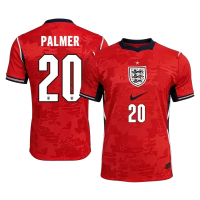PALMER #20 England Soccer Away Jersey 2026 Red - bestfootballkits