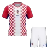 Croatia Home Soccer Jersey Kit (Jersey+Shorts) World Cup 2026 Red&White - bestfootballkits