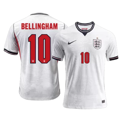 BELLINGHAM #10 England Soccer Home Jersey 2026 White - bestfootballkits