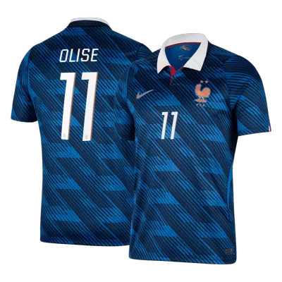 OLISE #11 France Home Soccer Jersey World Cup 2026 Blue - bestfootballkits