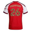 CHAMPIONS #26 Arsenal Premier League Champions Home Soccer Jersey 2026/27 Red - bestfootballkits