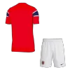 Norway Home Soccer Jersey Kit (Jersey+Shorts) World Cup 2026 Red&White - bestfootballkits