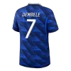 DEMBELE #7 France Soccer Home Jersey 2026 Blue - bestfootballkits