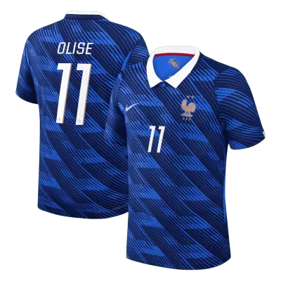 OLISE #11 France Soccer Home Jersey 2026 Blue - bestfootballkits