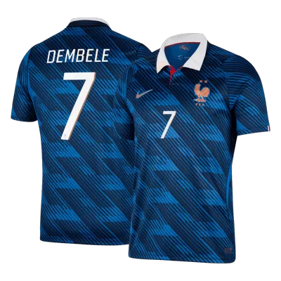 DEMBELE #7 France Home Soccer Jersey World Cup 2026 Blue - bestfootballkits