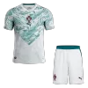 Portugal Away Soccer Jersey Kit (Jersey+Shorts) World Cup 2026 White&Green - bestfootballkits