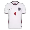 RICE #4 England Home Soccer Jersey World Cup 2026 White - bestfootballkits