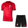 South Korea Home Soccer Jersey Kit (Jersey+Shorts) World Cup 2026 Red&Black - bestfootballkits