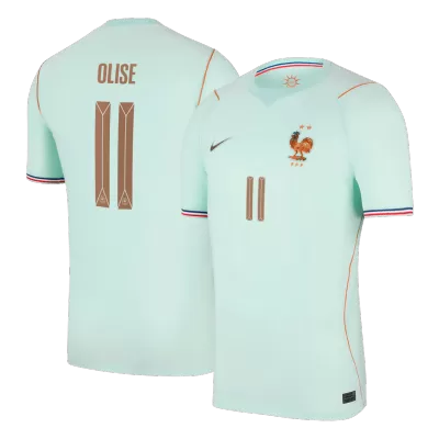 OLISE #11 France Away Soccer Jersey World Cup 2026 Blue - bestfootballkits