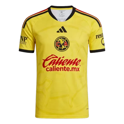 Men Fan Version Club America Home Soccer Jersey 2026/27 Yellow - bestfootballkits
