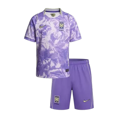 South Korea Away World Cup Kids Jerseys Kit 2026 - bestfootballkits