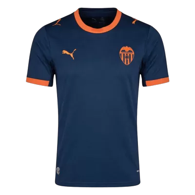 Men Fan Version Valencia Away Soccer Jersey 2026/27 Blue - bestfootballkits