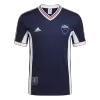 Men Retro Fan Version Yugoslavia Home Soccer Jersey World Cup 1998 Navy - bestfootballkits
