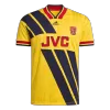 Men Retro Fan Version Arsenal Away Soccer Jersey 1993/94 Yellow - bestfootballkits