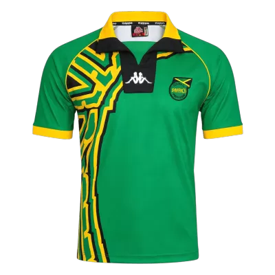 Men Retro Fan Version Jamaica Away Soccer Jersey 1998 Green - bestfootballkits