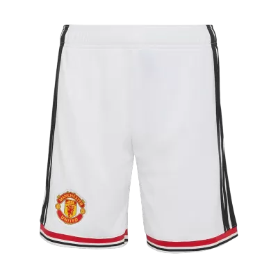 Manchester United Home Shorts 2026/27 White - bestfootballkits