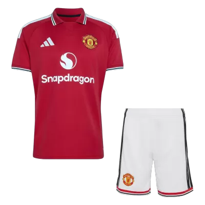 Manchester United Home Soccer Jersey Kit (Jersey+Shorts) 2026/27 - bestfootballkits