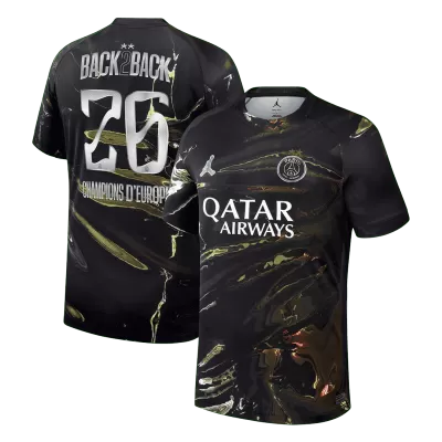 2025/26 PSG Night Edition Soccer Jersey Champions of Europe 2026 Print - bestfootballkits