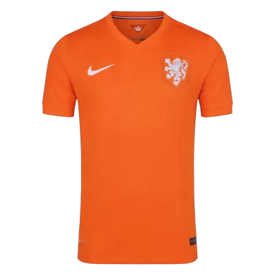 Retro Netherlands Home Soccer Jersey World Cup 2014 Orange - bestfootballkits