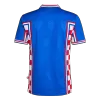 Retro Croatia Away Soccer Jersey World Cup1998 Blue - bestfootballkits