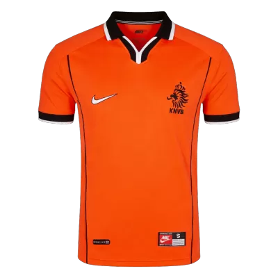 Retro Netherlands Home Soccer Jersey World Cup 1998 Orange - bestfootballkits