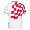 Retro Croatia Home Soccer Jersey World Cup 1998 White&Red - bestfootballkits