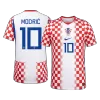 MODRIĆ #10 Croatia Home Soccer Jersey World Cup 2026 Red&White - bestfootballkits