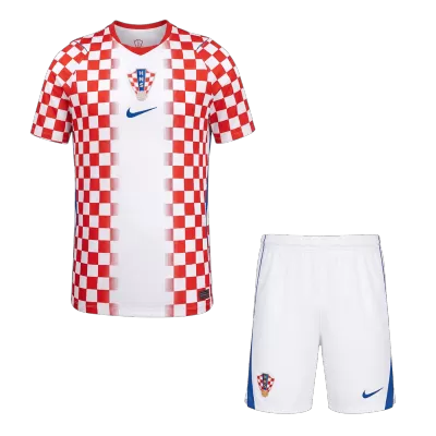 Croatia Home Soccer Jersey Kit (Jersey+Shorts) World Cup 2026 Red&White - bestfootballkits