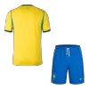 Brazil Home Soccer Jersey Kit (Jersey+Shorts) World Cup 2026 Yellow - bestfootballkits