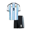 Argentina J.ÁLVAREZ #9 Home Kid's2026 Blue&White - bestfootballkits