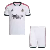 Men 2026/27 Real Madrid Home Soccer Jersey Kit (Jersey+Shorts) White - bestfootballkits