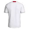 Men Retro Japan Away Soccer Jersey World Cup 2010 White - bestfootballkits