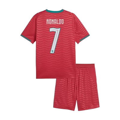 Portugal RONALDO #7 Home Kid's2026 Red - bestfootballkits