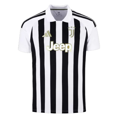 Men 2026/27 Juventus Home Soccer Jersey Black&White - bestfootballkits