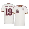 LAMINE YAMAL #19 Spain Away Soccer Jersey World Cup 2026 White - bestfootballkits