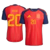 PEDRI #20 Spain Soccer Home Jersey 2026 Red - bestfootballkits