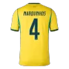 MARQUINHOS #4 Brazil Home Soccer Jersey World Cup 2026 Yellow - bestfootballkits