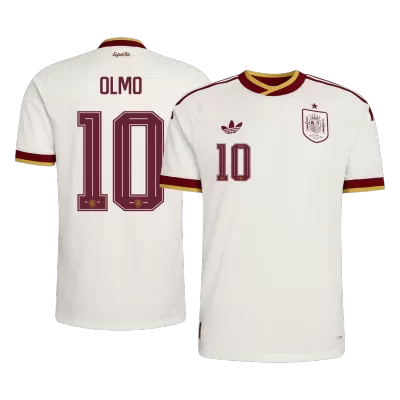 OLMO #10 Spain Soccer Away Jersey 2026 White - bestfootballkits